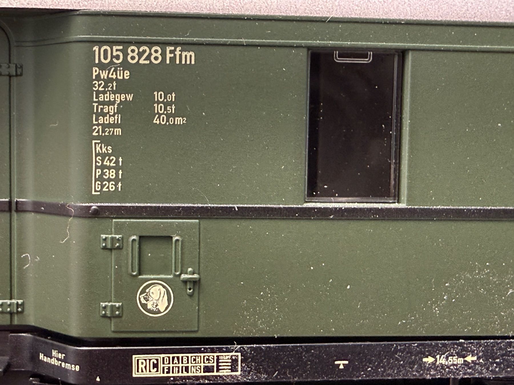 Fleischmann Modelleisenbahnen: FLM 5630 DB Schnellzug  Packwagen / DC HO – Gebraucht aus Jonschwil von sutfra12 6
