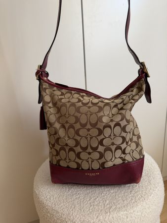 Vintage Coach handbag monogrammed