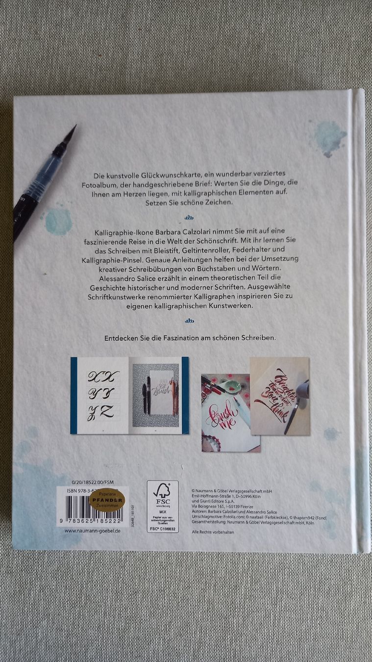 Libri: Kalligraphie-Schönschrift leicht gemacht – Nuovo (secondo la descrizione) da Adelboden venduto da heu_brt5 1