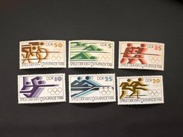 DDR 1988 Mi. 3183-88  Luxus **   (3358)