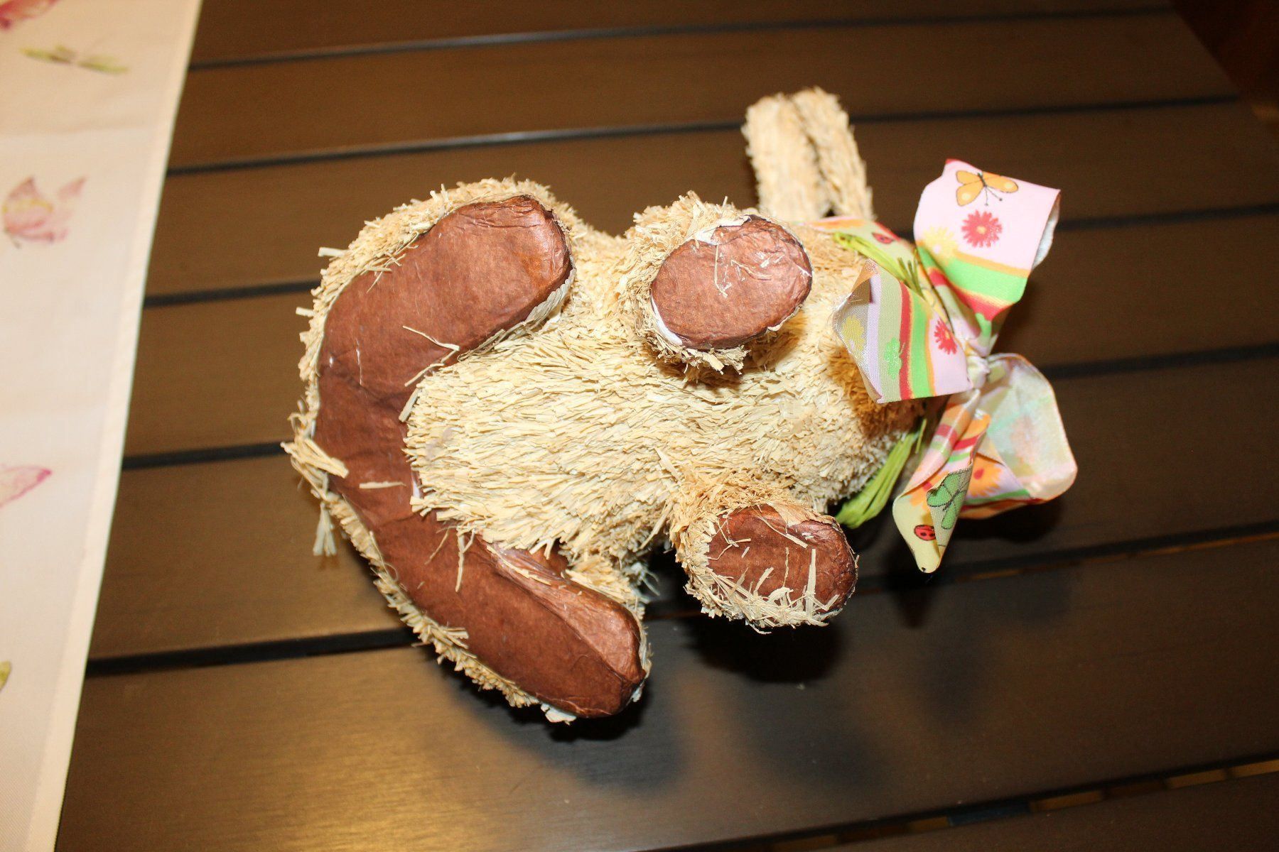 Figuren: Sitzender Strohhase, Ostern, Frühling – Gebraucht aus Winkel von Kade50 2