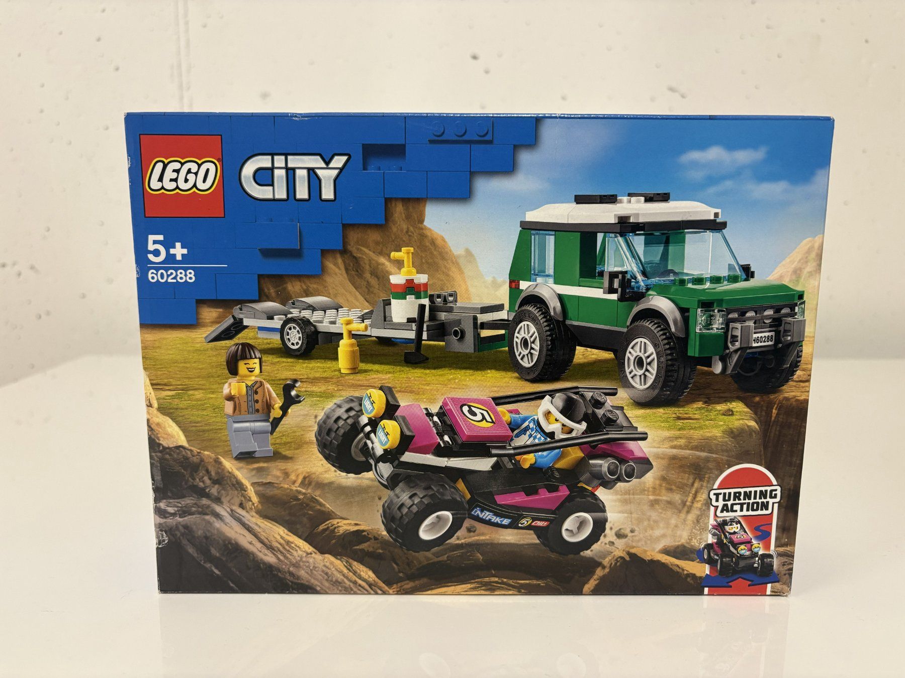 Lego Kit di costruzioni: Lego City 60288 Rennbuggy-Transporter – Nuovo e nell'imballaggio originale da Bürglen TG venduto da HarruunS
