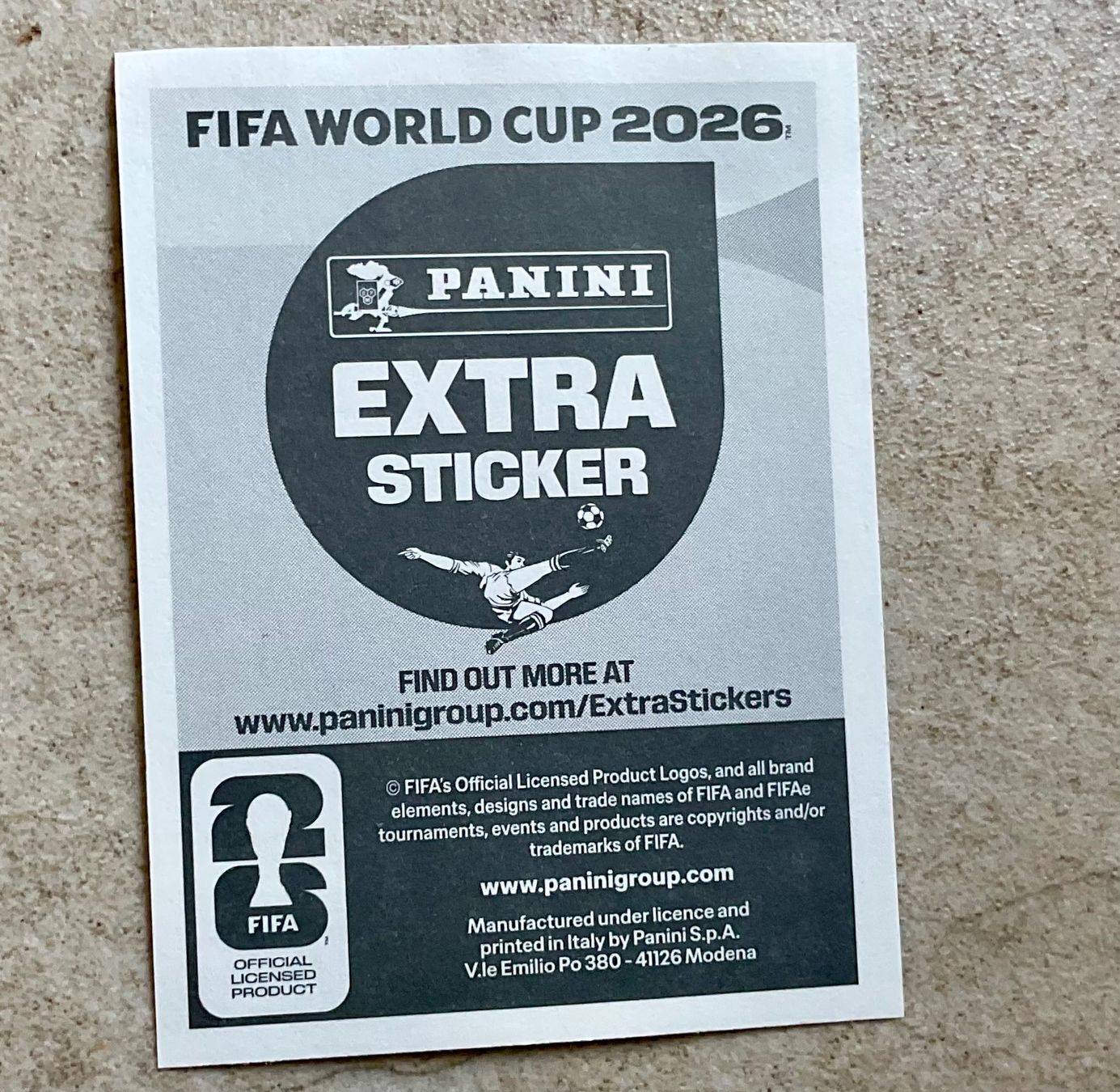 Panini Carte collezionabili: Panini WM 2026 Luka Modric Extra Sticker Croatia – Nuovo (secondo la descrizione) da Ennetbaden venduto da thiemom 1