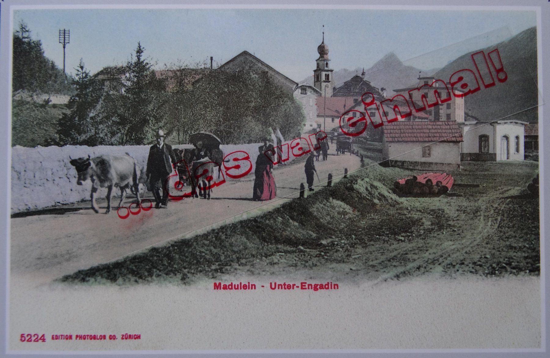 Cartoline postali: Graubünden Madulein  anno dazumal – Usato da Safnern venduto da Wstussi
