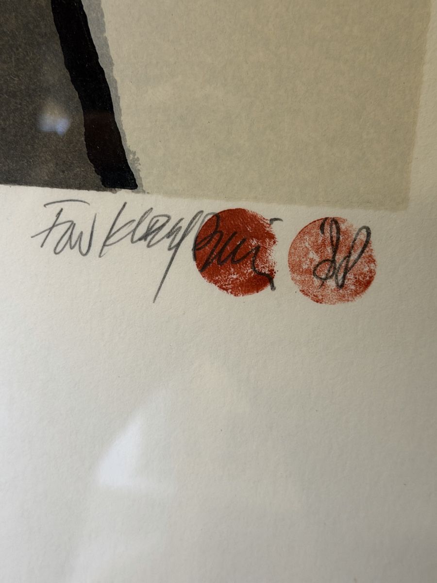 Arts picturaux & lithographies: Lithographie signée numérotée 72/90  – D'occasion à montreux par Always-Good 2