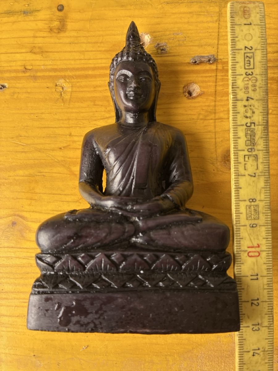 Statuette: Statue Bouddha résine noire,   – Usato da Lully FR venduto da myr_pzt8 2