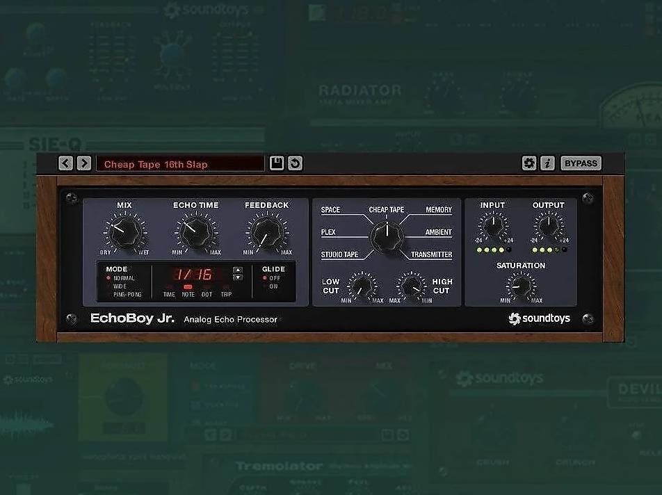 Software: Soundtoys EchoBoy Jr. – Usato da Langenthal venduto da Peaceful