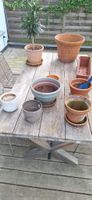 Blumentopf Set diverse Grössen und Materialien gebraucht