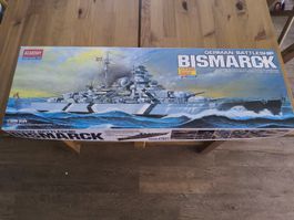 Modellbau Academy Schlachtschiff Bismarck Massstab 1:350