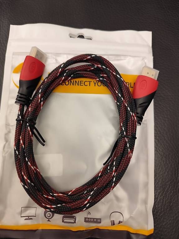 Kabel: HDMI Kabel, 2 m lang, neu, ungeöffnet – Gebraucht aus Frutigen von Daniel_Fru