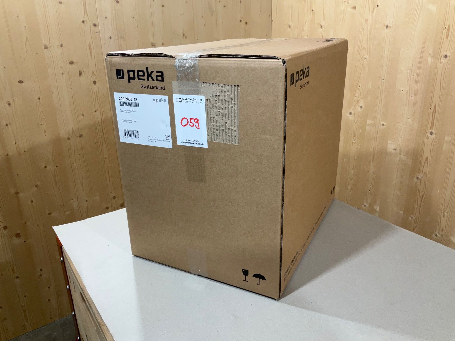 Abfalleimer: 059 Peka Abfallsystem Oeko Complet Aqua Typ S – Neu und originalverpackt aus Derendingen von Meisterstuecke 5