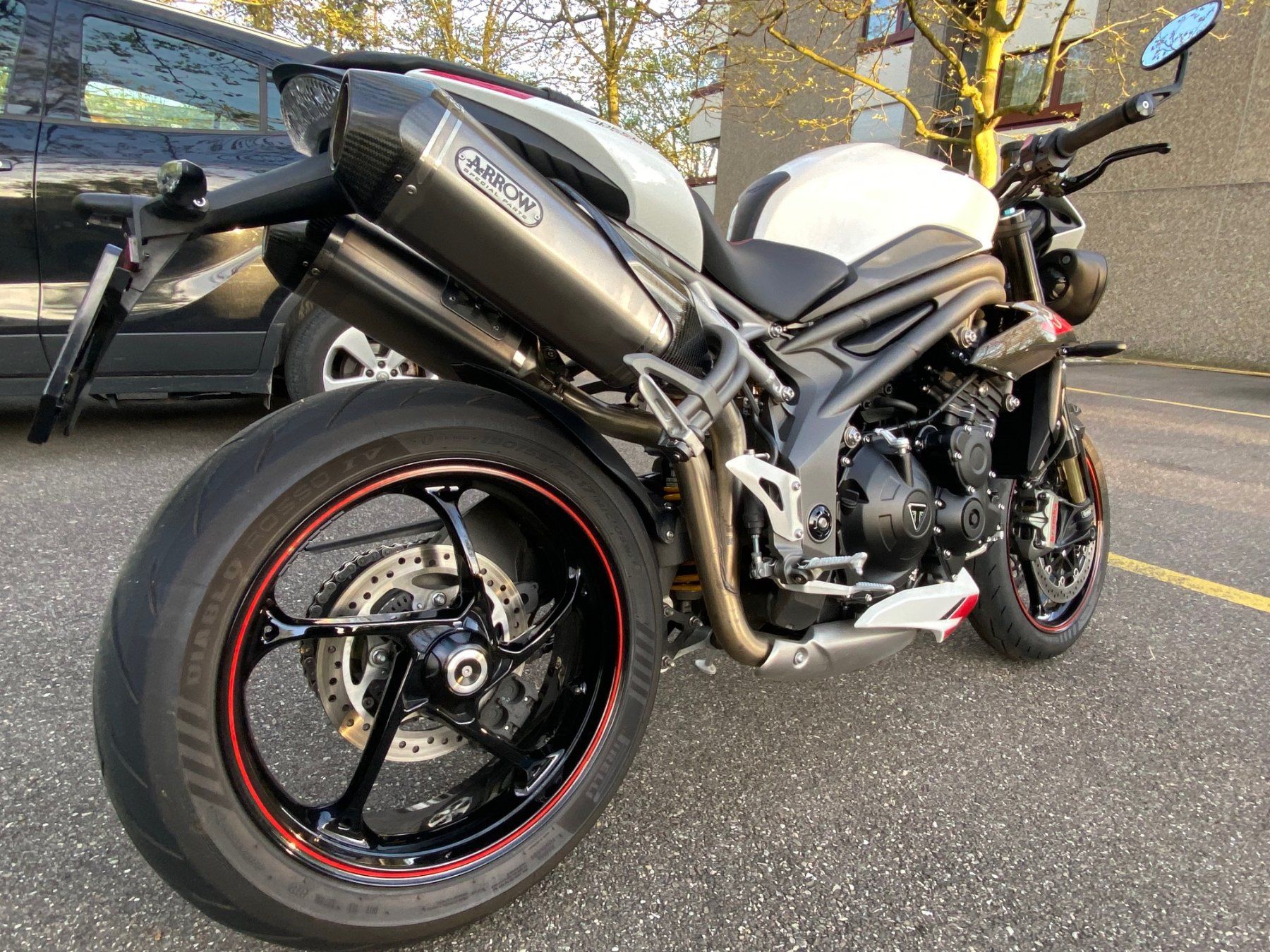 Triumph Strada: TRIUMPH Speed Triple RS Carbon – Usato da Reinach BL venduto da DCastro4 3