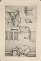 WOLGANG HÄCKEL LITHOGRAPHIE SIGNIERT NUMMERIERT