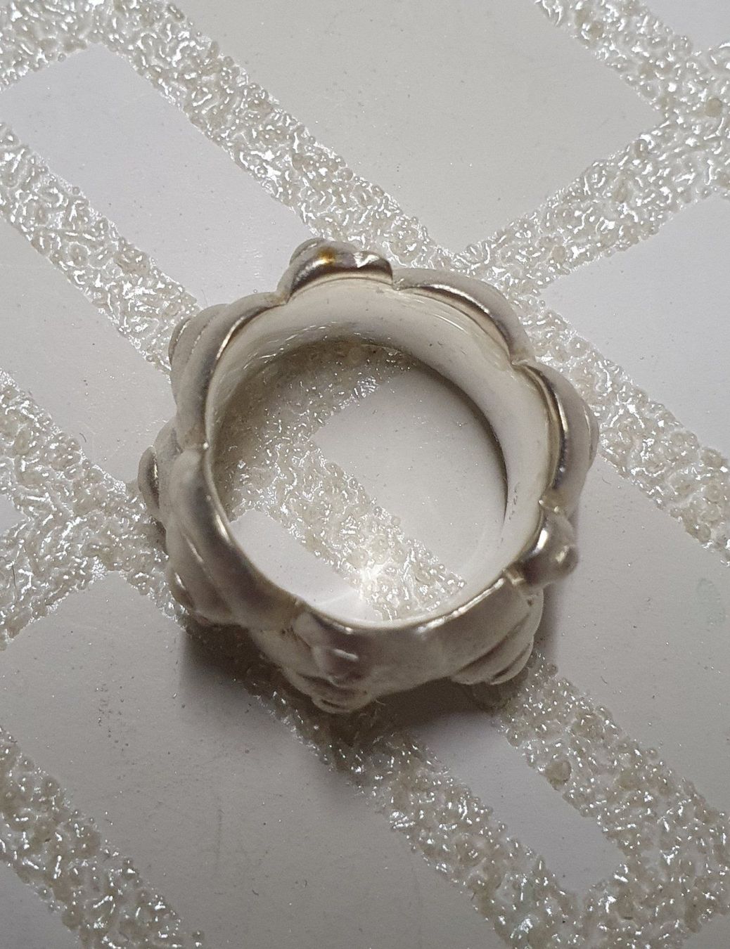 Anelli: Neu: breiter Ring Gr. 57 / 925 Silber – Nuovo (secondo la descrizione) da Muri AG venduto da Edlerweiss 4