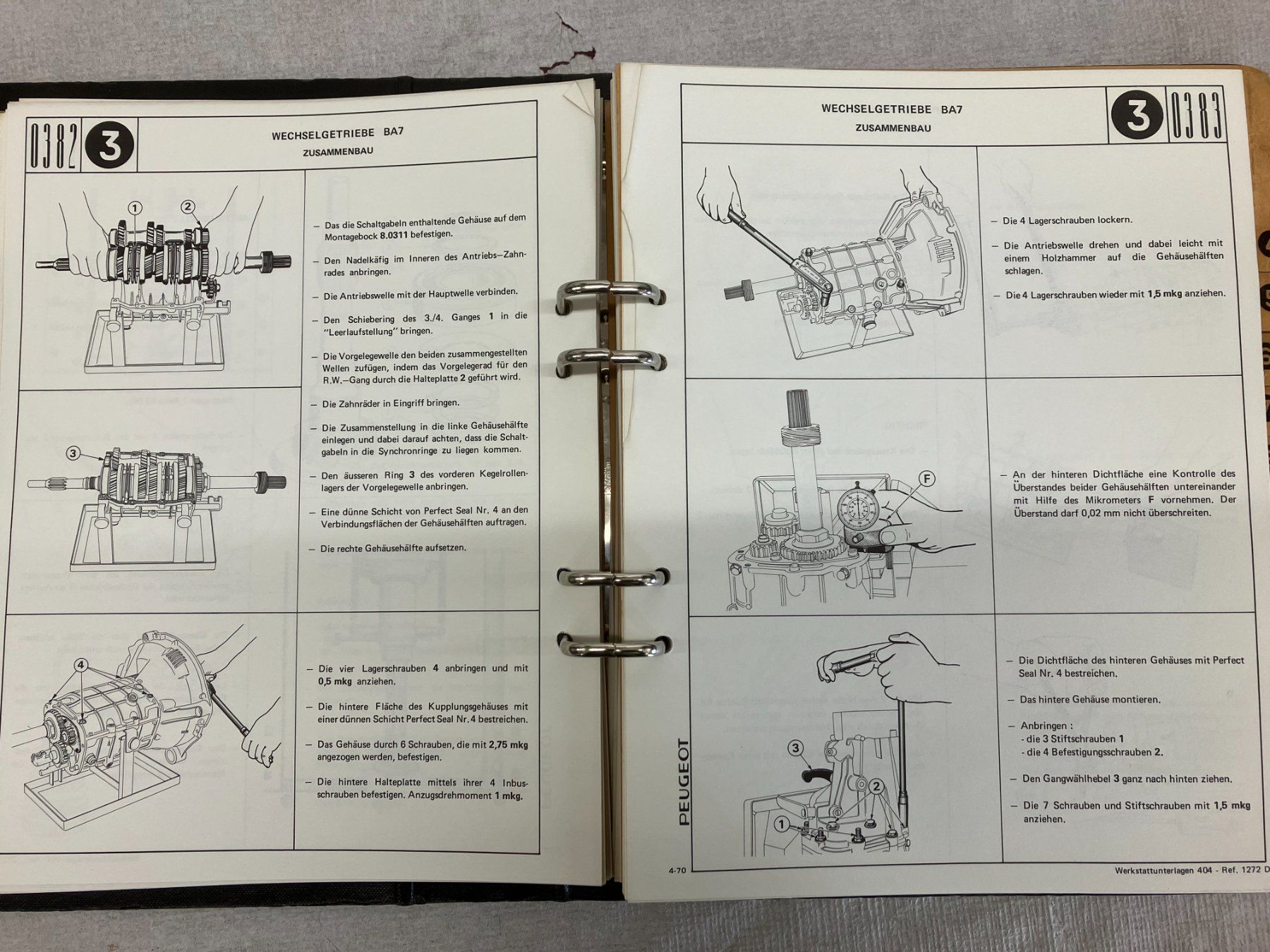 Libri: Werkstatthandbuch Peugeot 404 – Usato da Hämikon venduto da Armin15 7