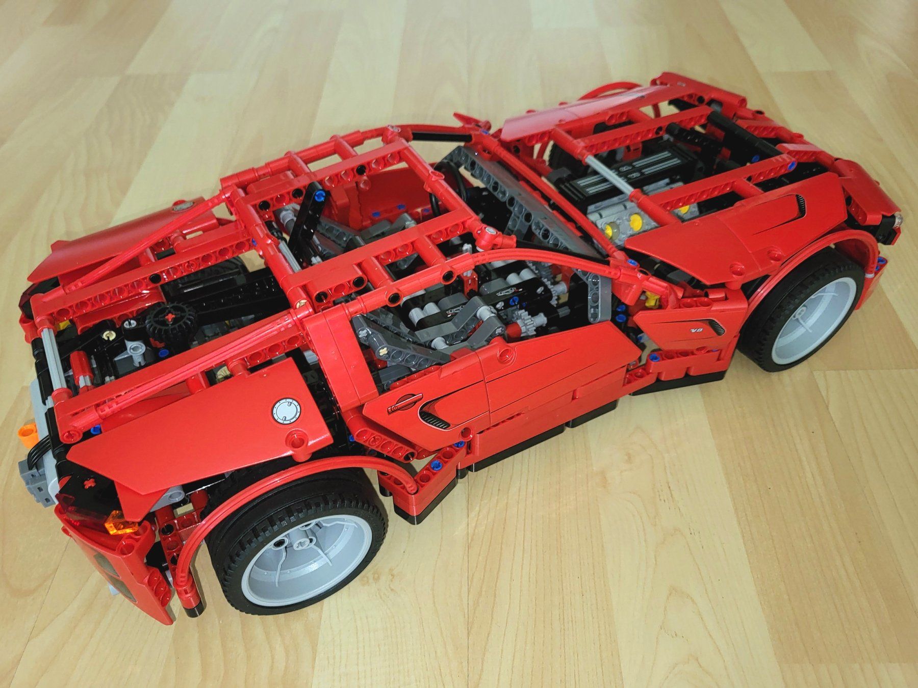 Lego Jeux de construction: Lego Technic #8070 Super-Car oder Hot-Rod 2-Bauarten möglich – D'occasion à Kaiseraugst par ReBu63 1