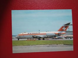 AK Flugzeug Schweiz DC 9 Swissair