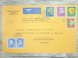 TR70 Enveloppe + Timbre Suisse 1961