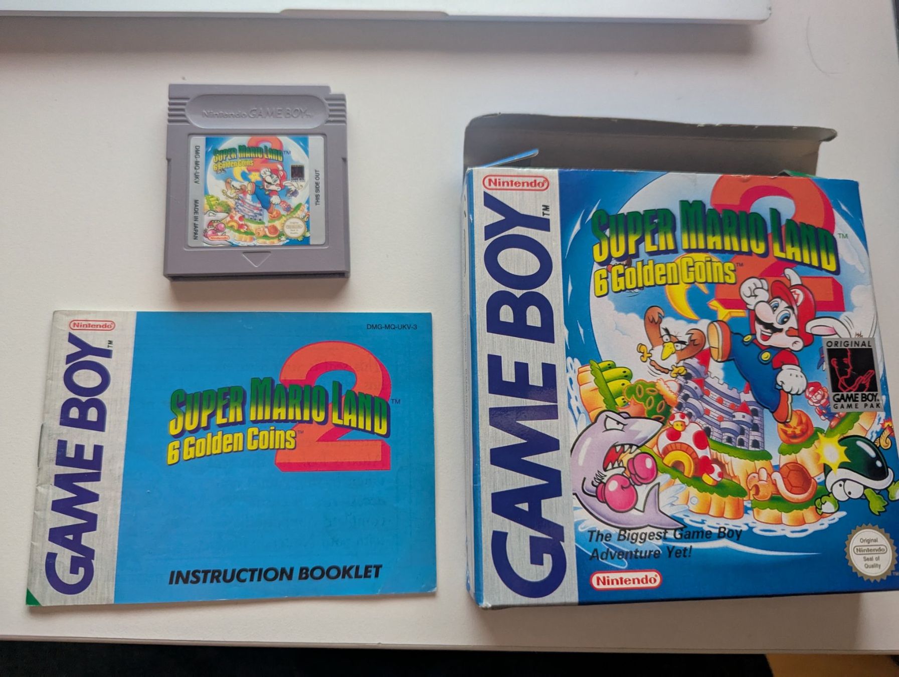 Super Mario Land 2 - 6 Golden Coins Nintendo Game Boy CIB (Gebraucht ...