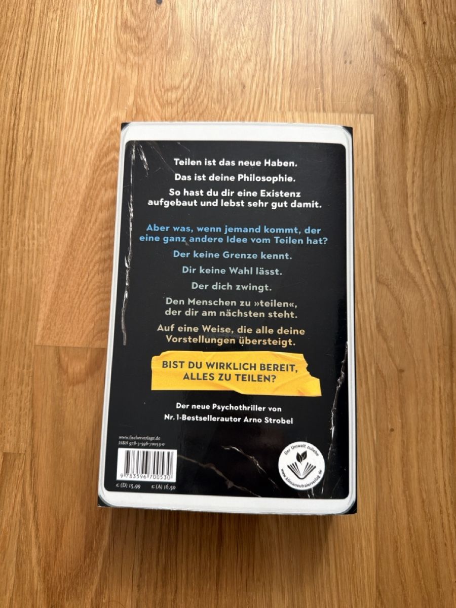 Libri: Sharing von Arno Strobel – Usato da Aarau venduto da Fluffy-Novel5 1