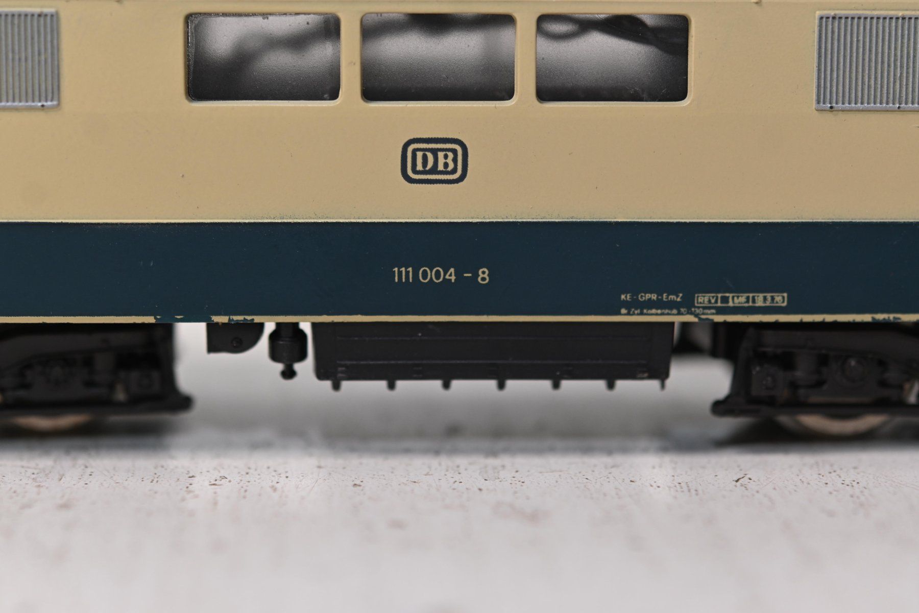 Lima Modellini di ferrovie: Lima DB BR 111 004-8 H0/DC läuft – Usato da Laupen ZH venduto da Zmoewe 3