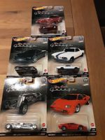 Komplettes Set HW Premium Car Cultur Jay Leno's Garage