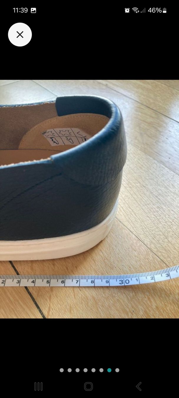 Scarpe da uomo: Snakers en cuir portées une fois – Nuovo (secondo la descrizione) da Genève venduto da Martinbng 4