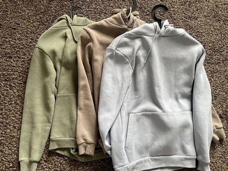 3 Hoodies für Teens - XS/164/172