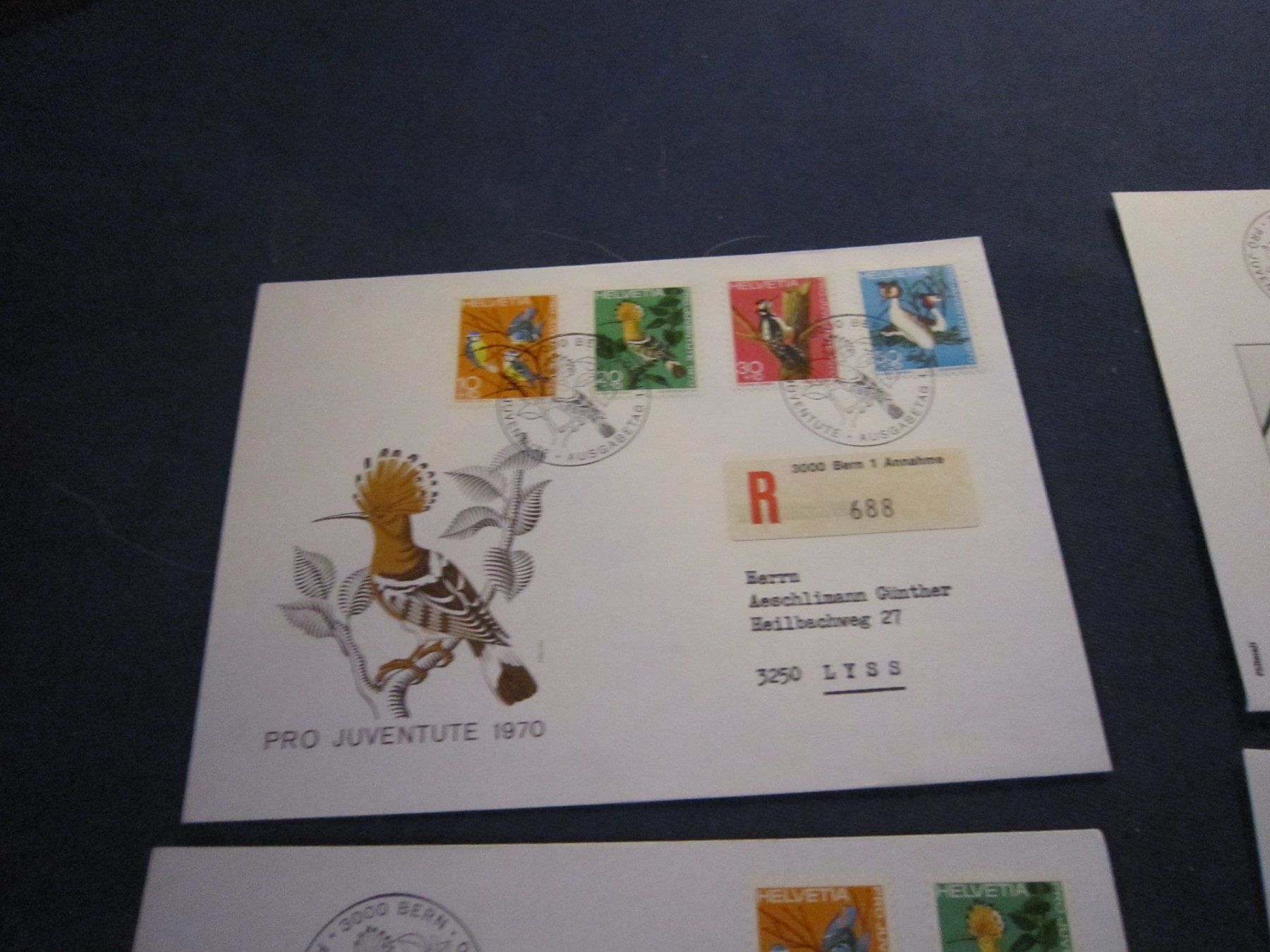 Tous les timbres: PJ 1970 FDC Serien – D'occasion à Gordola par Polentaefung 4