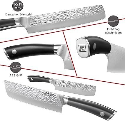 Küchenmesser: Hackmesser17 cm, Kochmesser aus Hochwertigem Edelstahl – Neu und originalverpackt aus Oberentfelden von sch_8bt6 4