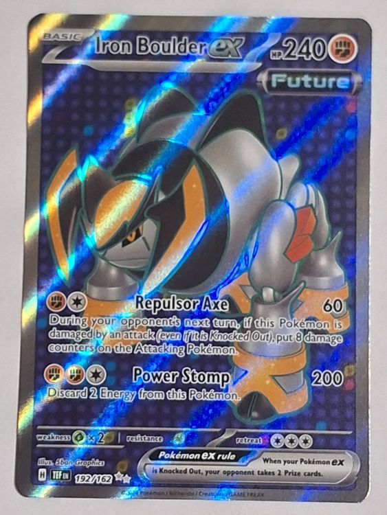 Iron Boulder Ex Full Art