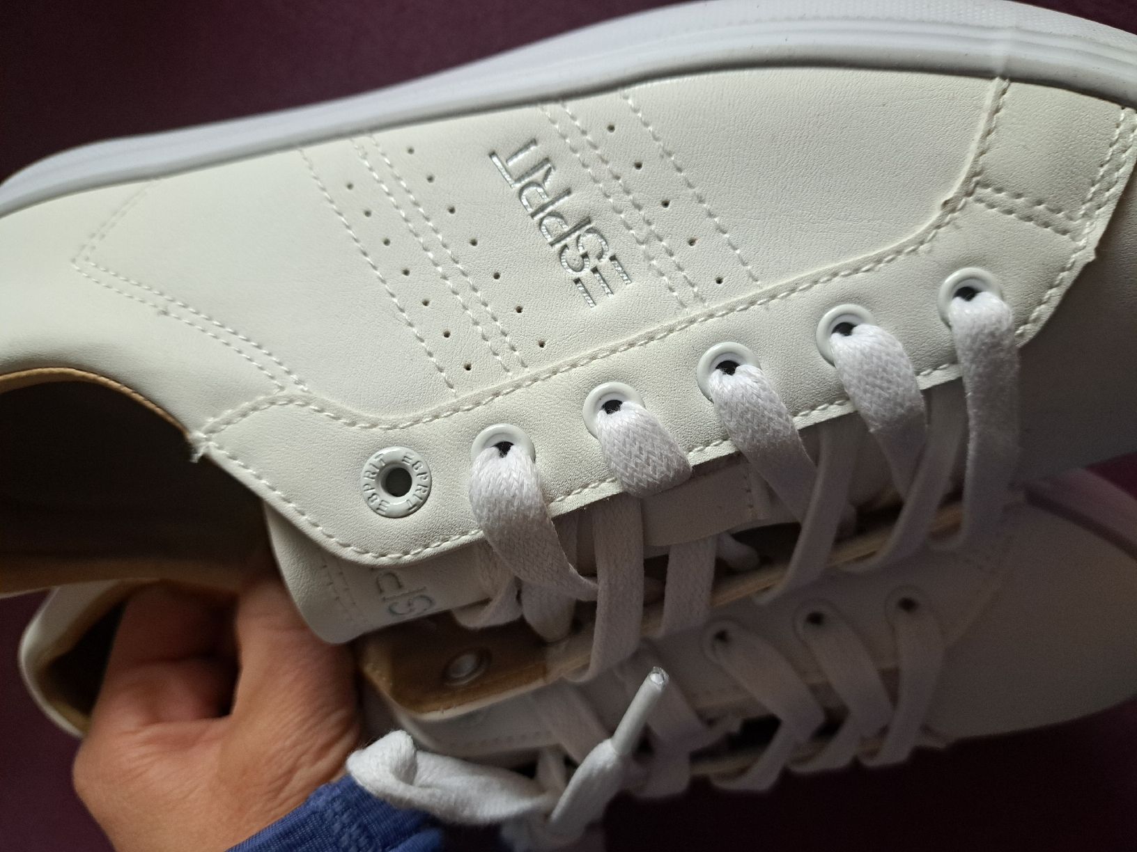 Esprit Damenschuhe: Weisse Esprit Sneaker Gr. 39 Frühling/Sommer – Neu (gemäss Beschreibung) aus Triesenberg von Anastasia26 2