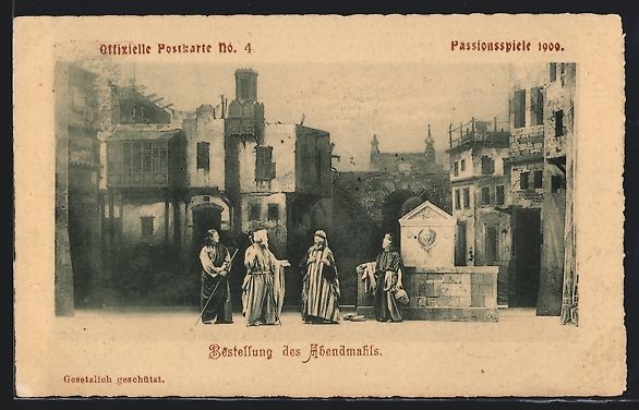 Cancelleria postale: Oberammergau, Passionsspiele 1900, Beste – Usato da Berlin venduto da bartko-reher