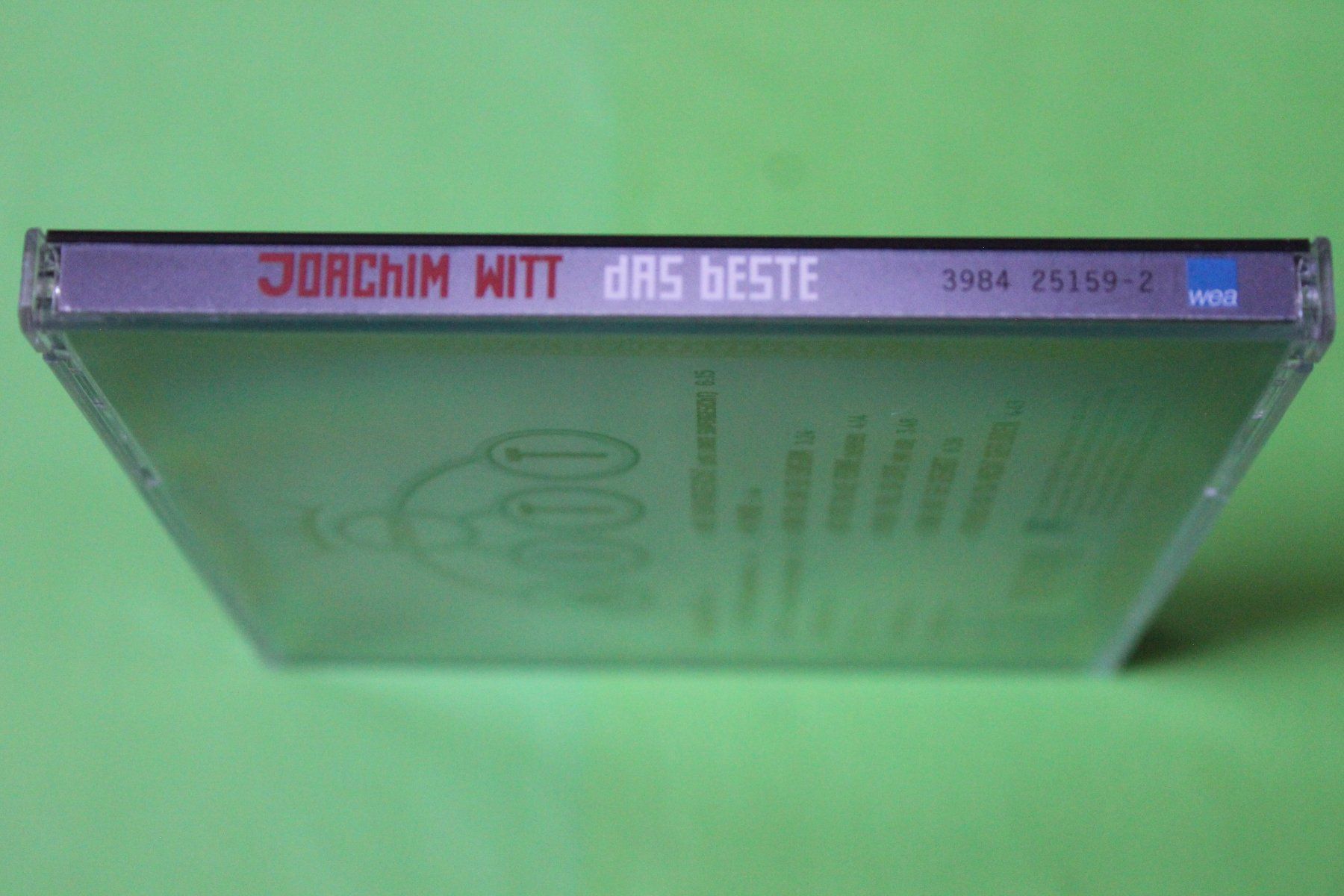 CDs: Joachim Witt - Das Beste CD 1998 vergriffen – D'occasion à Tübach par JamesStone 5