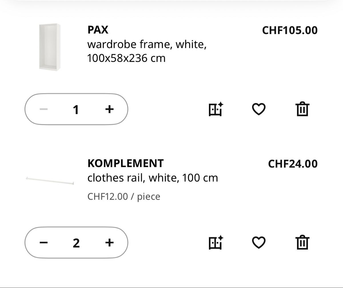 Armoires: Ikea Pax – D'occasion à Zürich par lar_7kyg 8