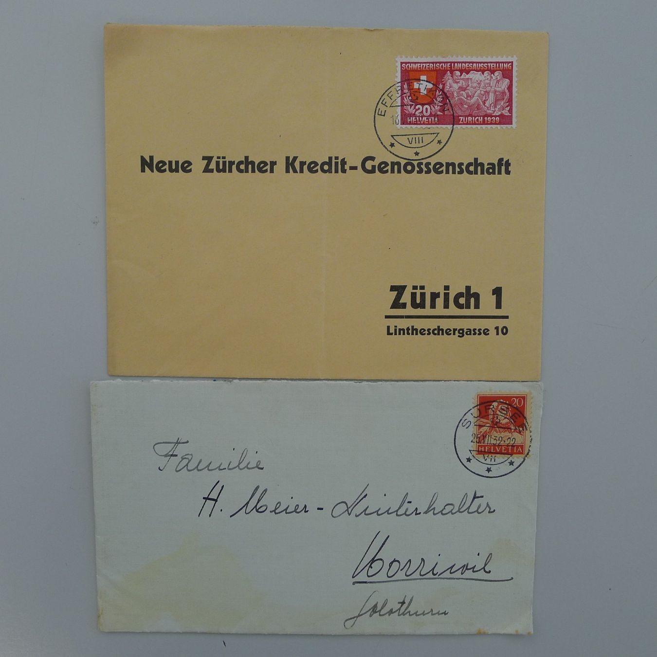 Tous les timbres: 1913-1958, 20 saubere Briefe mit schönen Stempeln, günstig ! – D'occasion à Sursee par Luzernerraute 4