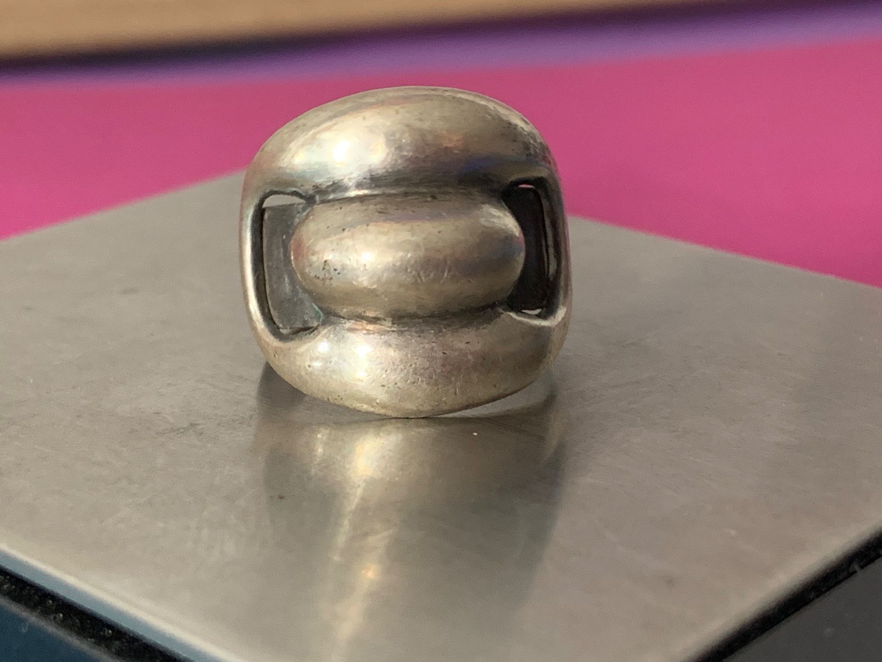 Ringe: Silberring abstrakt bombastisch (56) – Gebraucht aus Dittingen von Bellevista 1