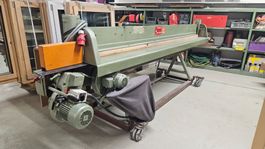 Furniersäge  auf Rädern