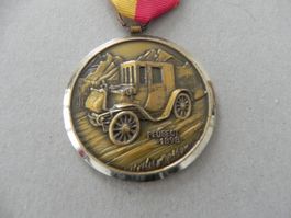 Medaille Auto Oldtimer Peugeot 1898 Hergestellt Jahr 1977
