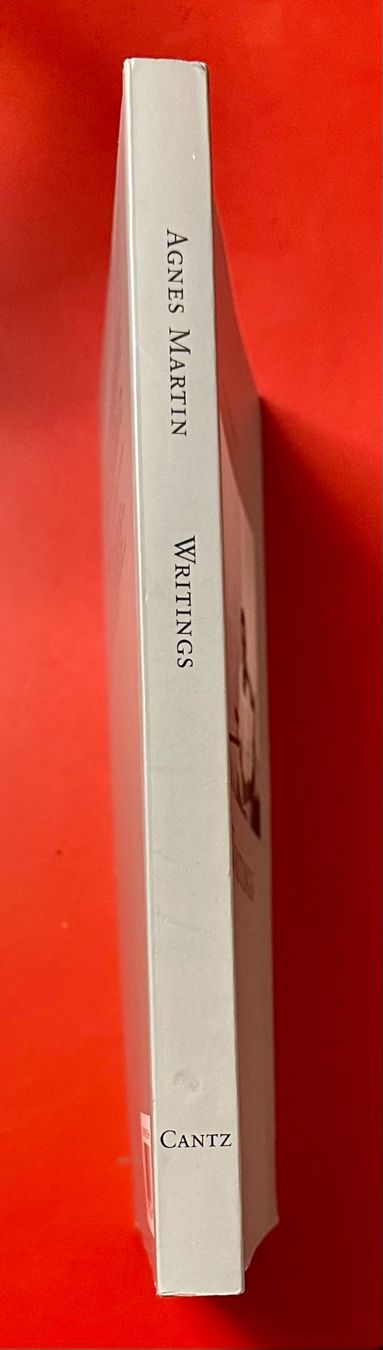 Libri: AGNES MARTIN: WRITINGS / Cantz 1991 / 1. Auflage / RAR – Usato da Zürich venduto da EYEBOOKS 2