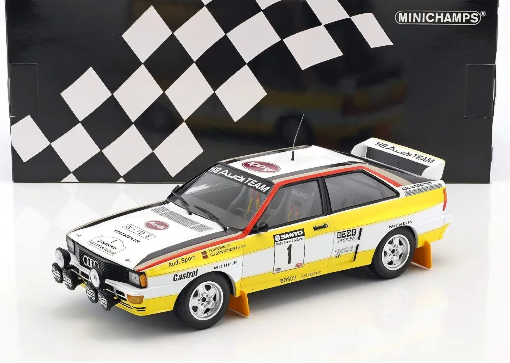 Minichamps Voitures modèles: Audi Quattro 1:18 Rally – Neuf (Voir description) à Steinen par Red_Eclipse