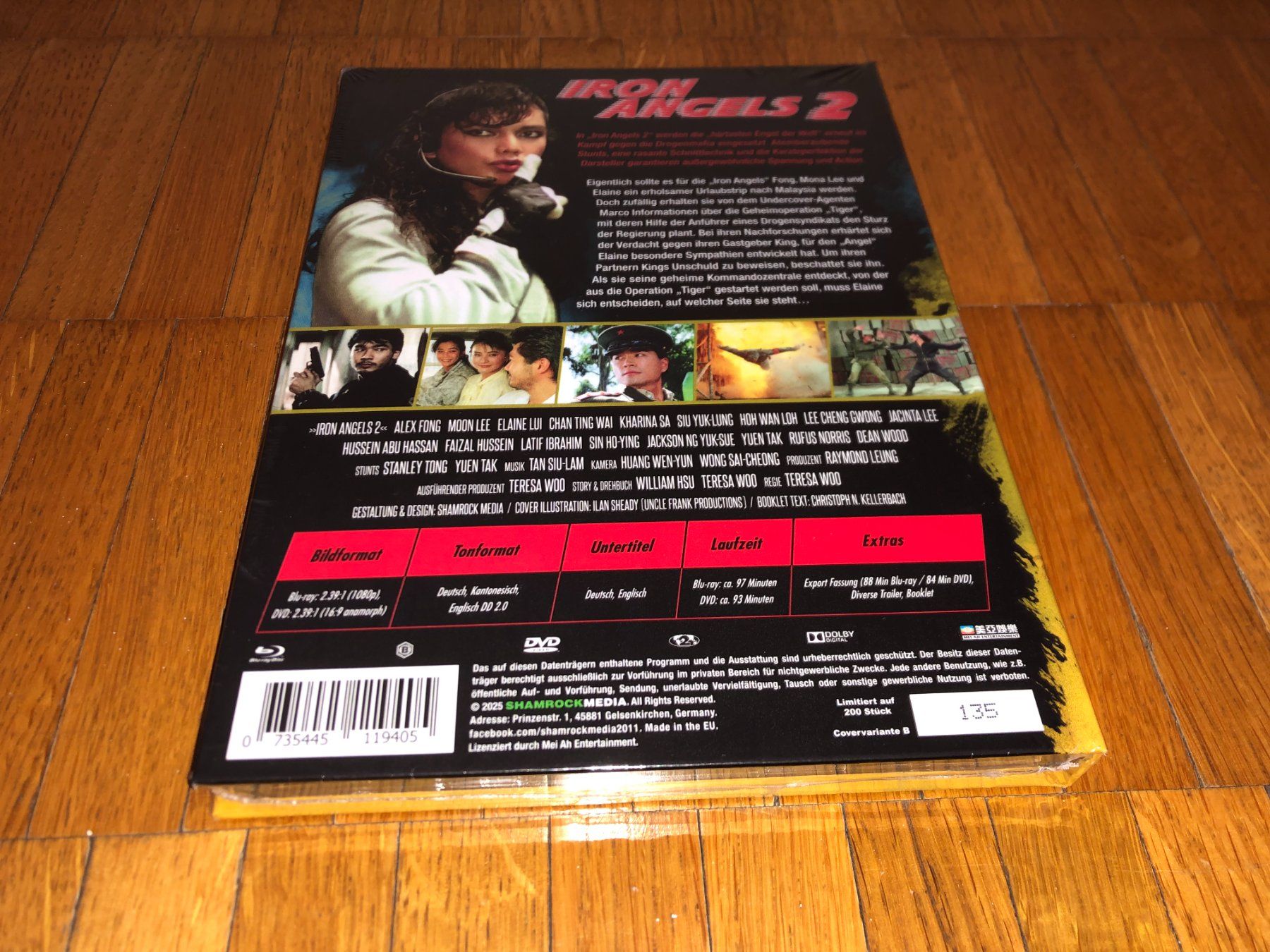 Tutti i DVDs: Iron Angels 2- MEDIABOOK - B - UNCUT – Nuovo e nell'imballaggio originale da Basel venduto da havsok 1