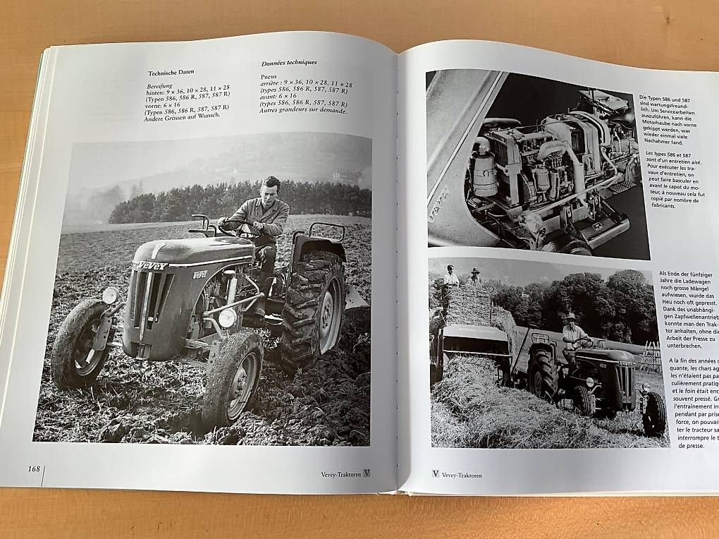 Tracteurs: Traktor Buch Vevey Neu – D'occasion à Schänis par Spezmech 3