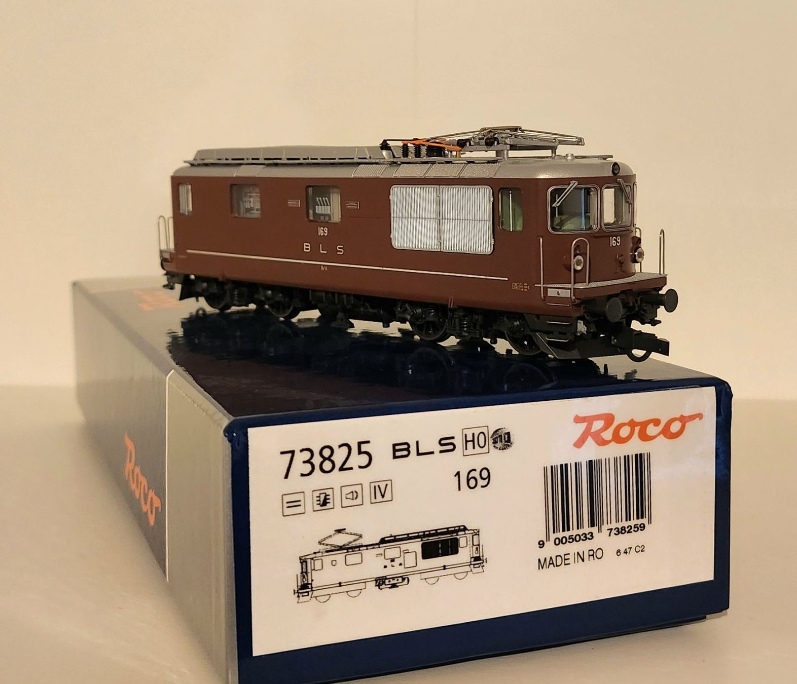 Roco Modellini di ferrovie: Roco BLS Re 4/4 169 DCC Sound – Nuovo (secondo la descrizione) da Wittenwil venduto da ced_q8j7