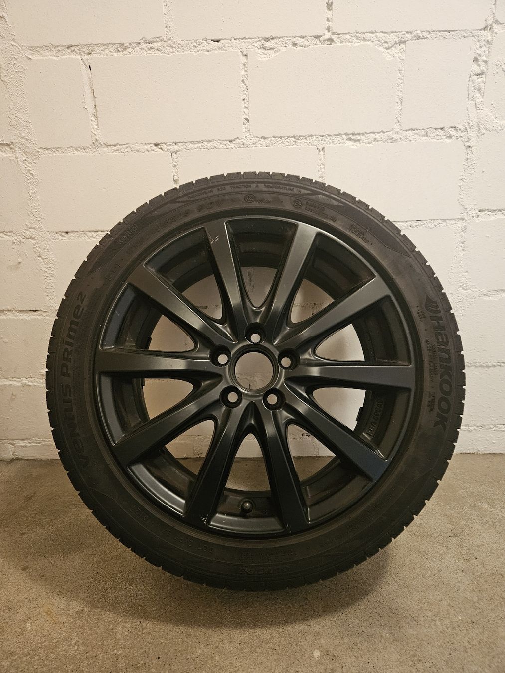 Pneus & Kompletträder: 4 X Schwarz Alufelgen 17" – Gebraucht aus Merlischachen von pat_y8lf