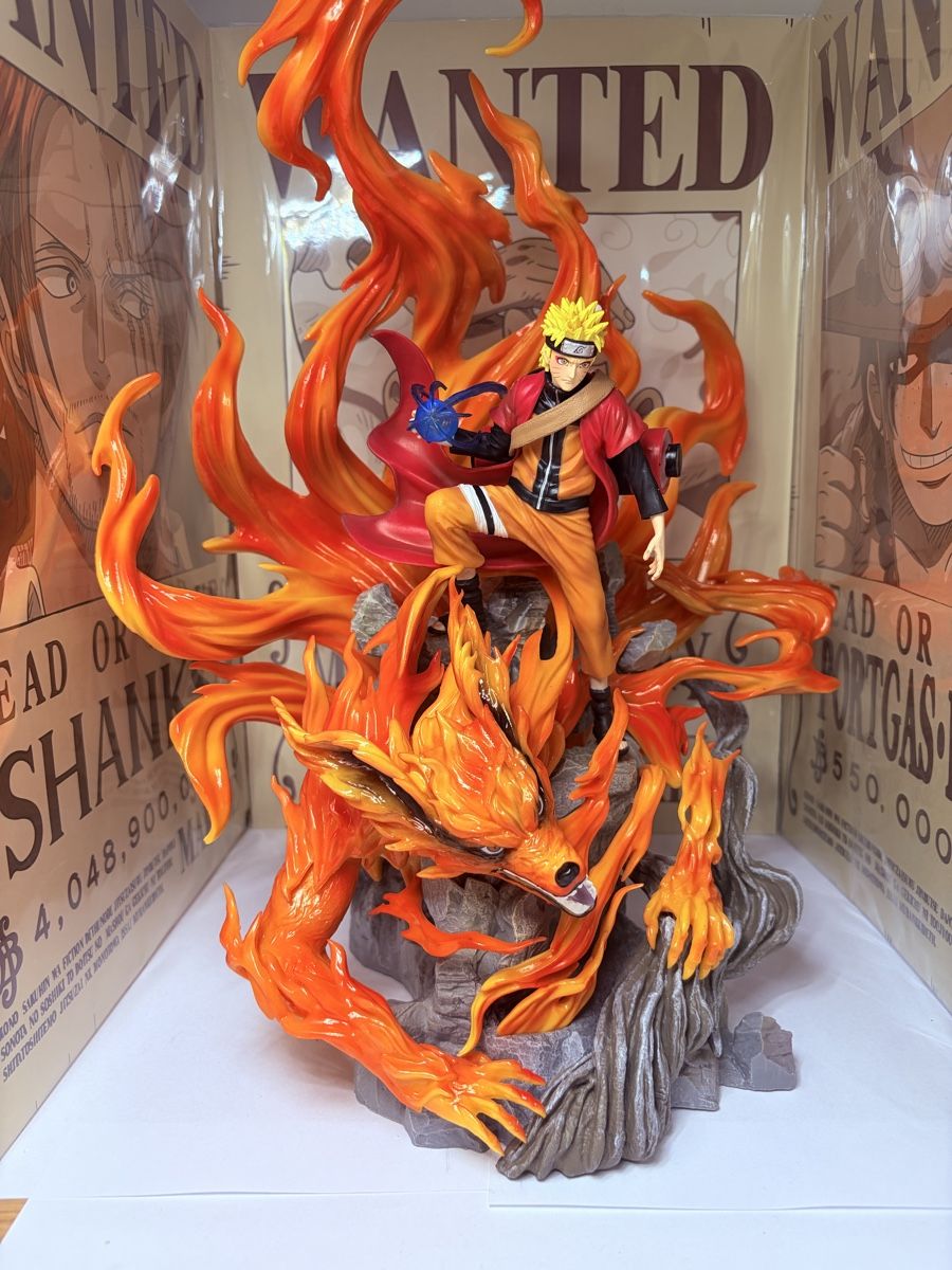 Statuette: Figurine Naruto & Kurama – Nuovo (secondo la descrizione) da Nyon venduto da FigurineBoy88