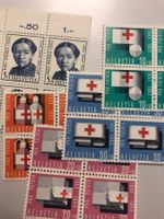 Pro Juventute Pro Patria Viererblocks 1958, 59, 60, 63**