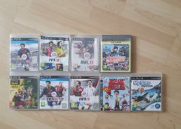 9x PS3 Games im Set (kein Einzelkauf möglich)
