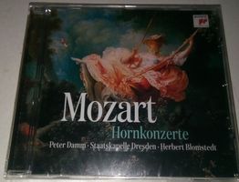 Mozart: Hornkonzerte (Peter Damm-Staatskapelle Dresden)  OVP