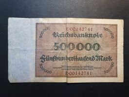 500'000 Mark Note - Reichsbank Berlin (antik)